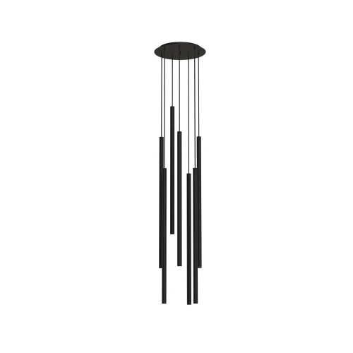 Lampa wisząca LASER 1000 7667 czarna G9 wys.172cm