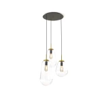 Lampa wisząca Nowodvorski PEAR 7794 transparentna E27 wys.130cm