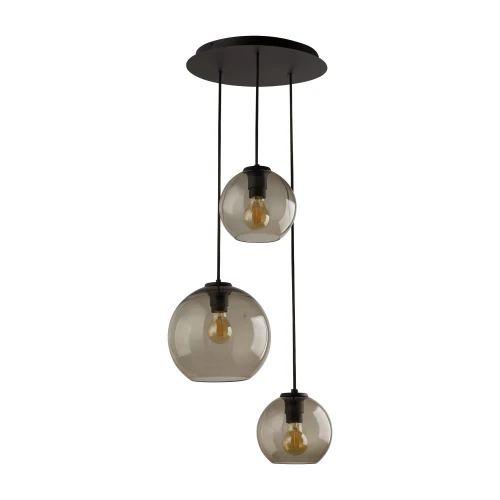 Lampa wisząca VETRO 7641 Przydymiony E27 wys.100cm
