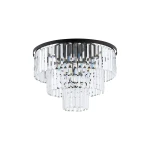 Plafon Nowodvorski CRISTAL M 7627 transparentny E14 szer.56cm