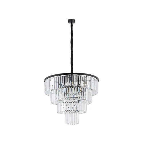 Lampa wisząca CRISTAL L 7614 transparentna E14 wys.170cm