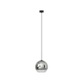 Lampa wisząca GLOBE PLUS S 7605 srebrna E27 wys.145cm