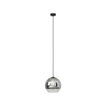 Lampa wisząca Nowodvorski GLOBE PLUS S 7605 srebrna E27 wys.145cm