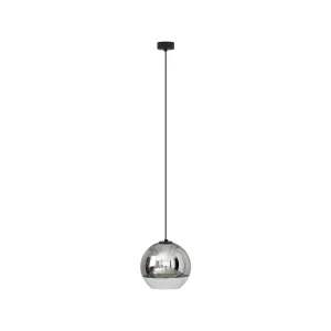 Lampa wisząca Nowodvorski GLOBE PLUS S 7605 srebrna E27 wys.145cm