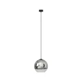 Lampa wisząca GLOBE PLUS M 7606 srebrna E27 wys.150cm