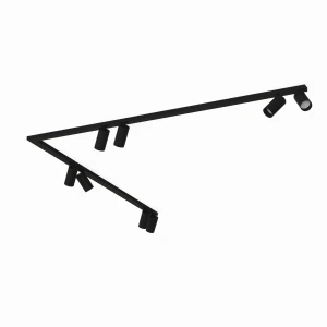 Spot Nowodvorski MONO CORNER 2x150 7721 czarny GU10