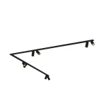 Spot Nowodvorski MONO CORNER 2x200 7702 czarny GU10