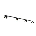 Spot MONO 2x150 7698 czarny GU10