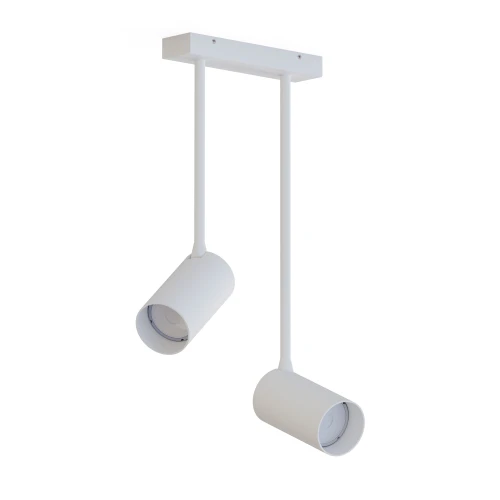 Lampa wisząca MONO LONG 7726 biała GU10 wys.36-41cm