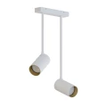 Lampa wisząca MONO LONG 7672 biała GU10 wys.36-41cm