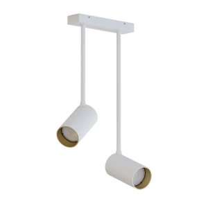 Lampa wisząca Nowodvorski MONO LONG 7672 biała GU10 wys.36-41cm