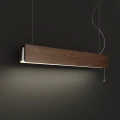 Lampa wisząca OSLO LED 90 brązowy wenge 1xLED wys.150cm