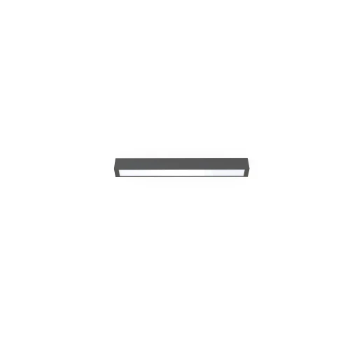 Plafon STRAIGHT grafit, antracyt szer.5.5cm  CEILING LED S