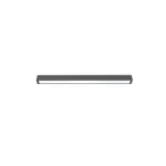 Plafon STRAIGHT grafit, antracyt szer.5.5cm  CEILING LED M