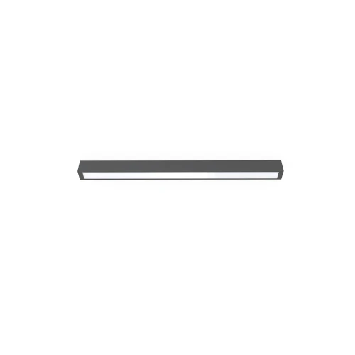 Plafon STRAIGHT grafit, antracyt szer.5.5cm  CEILING LED M