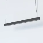 Lampa wisząca Nowodvorski SOFT LED120X6 grafit antracyt 1xLED wys.156cm