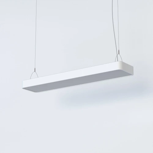 Lampa wisząca SOFT LED 90X20 biała wys.150cm