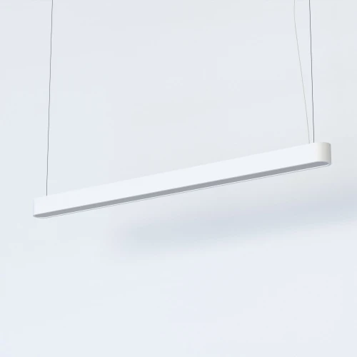 Lampa wisząca SOFT LED 120X6 biała wys.156cm