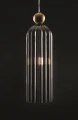Lampa wisząca ANTIC MOD302PL-01GR szara 1xE14 wys.34.7cm