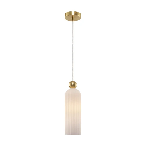 Lampa wisząca ANTIC MOD302PL-01W biała 1xE14 wys.34.7cm