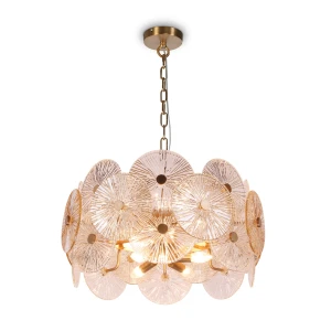 Lampa wisząca Maytoni ASTER MOD007PL-08G złota 8xE14 37.2cm
