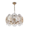 Lampa wisząca ASTER MOD007PL-08G złota 8xE14 wys.37.2cm