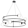 Lampa wisząca BALANCE MOD317PL-06B czarna 6xG9 wys.32cm