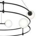 Lampa wisząca BALANCE MOD317PL-06B czarna 6xG9 wys.32cm