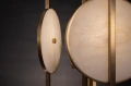 Lampa wisząca MARMO MOD099PL-03G złota 3xE14 wys.51