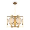 Lampa wisząca MARMO MOD099PL-06G złota 6xE14 wys.37.5