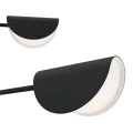 Lampa wisząca MOLLIS MOD126PL-08B czarna 8xG9
