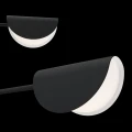 Lampa wisząca MOLLIS MOD126PL-08B czarna 8xG9