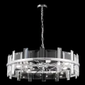 Lampa wisząca CEREZO MOD201PL-07N srebrna 7xE14 wys.34cm