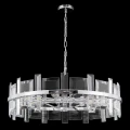 Lampa wisząca CEREZO MOD201PL-07N srebrna 7xE14 wys.34cm