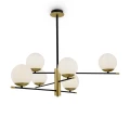 Lampa wisząca NOSTALGIA MOD048PL-06G złota 6xE14 wys.47.5cm