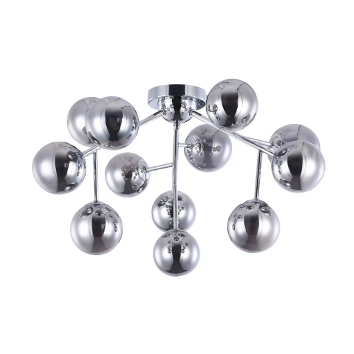 Plafon DALLAS MOD545PL-12CH srebrny 12xG9 szer.60cm