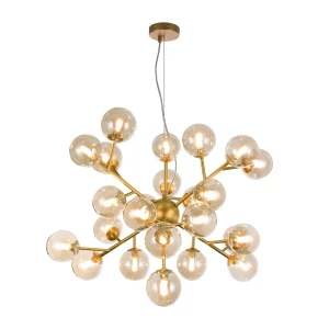 Lampa wisząca Maytoni DALLAS MOD545PL-24G złota G9 24xG9 40cm