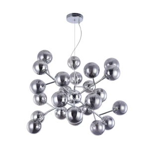 Lampa wisząca Maytoni DALLAS MOD545PL-24CH srebrna 24xG9 40cm