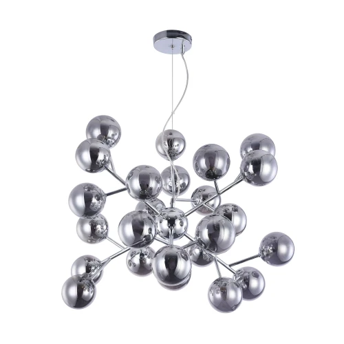 Lampa wisząca DALLAS MOD545PL-24CH srebrna 24xG9 wys.40cm