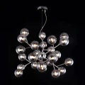 Lampa wisząca DALLAS MOD545PL-24CH srebrna 24xG9 wys.40cm