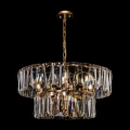 Lampa wisząca PUNTES MOD043PL-12G złota 12xE14 wys.37cm