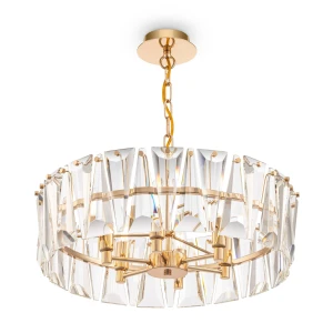 Lampa wisząca Maytoni PUNTES MOD043PL-06G złota 6xE14 23.8cm