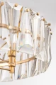 Lampa wisząca PUNTES MOD043PL-06G złota 6xE14 wys.23.8cm