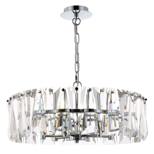 Lampa wisząca Maytoni PUNTES MOD043PL-06CH srebrna 6xE14 23.8cm