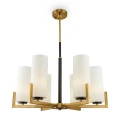 Lampa wisząca FORTANO MOD089PL-06BS mosiądz 6xE27 wys.52.4cm
