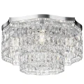 Plafon DUNE DIA005CL-06CH srebrny 6xE14 szer.45cm