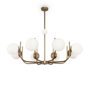 Lampa wisząca Maytoni RENDEZ-VOUS MOD109PL-08BS mosiądz 8xE14 79cm