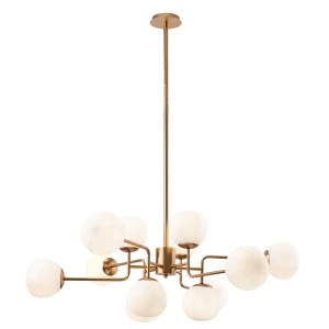 Lampa wisząca Maytoni ERICH MOD221-PL-12-G mosiądz 12xE14 42.7cm