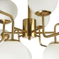 Lampa wisząca ERICH MOD221-PL-12-G mosiądz 12xE14 wys.42.7cm