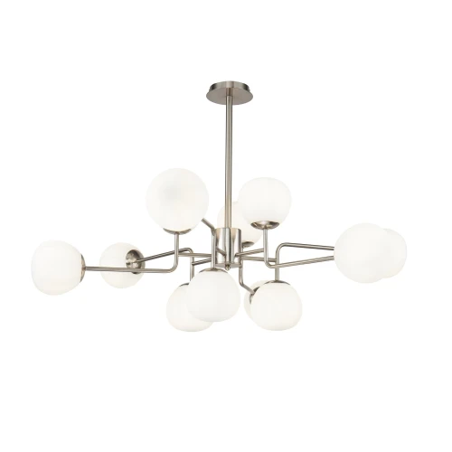 Lampa wisząca ERICH MOD221-PL-12-N szara 12xE14 wys.42.7cm